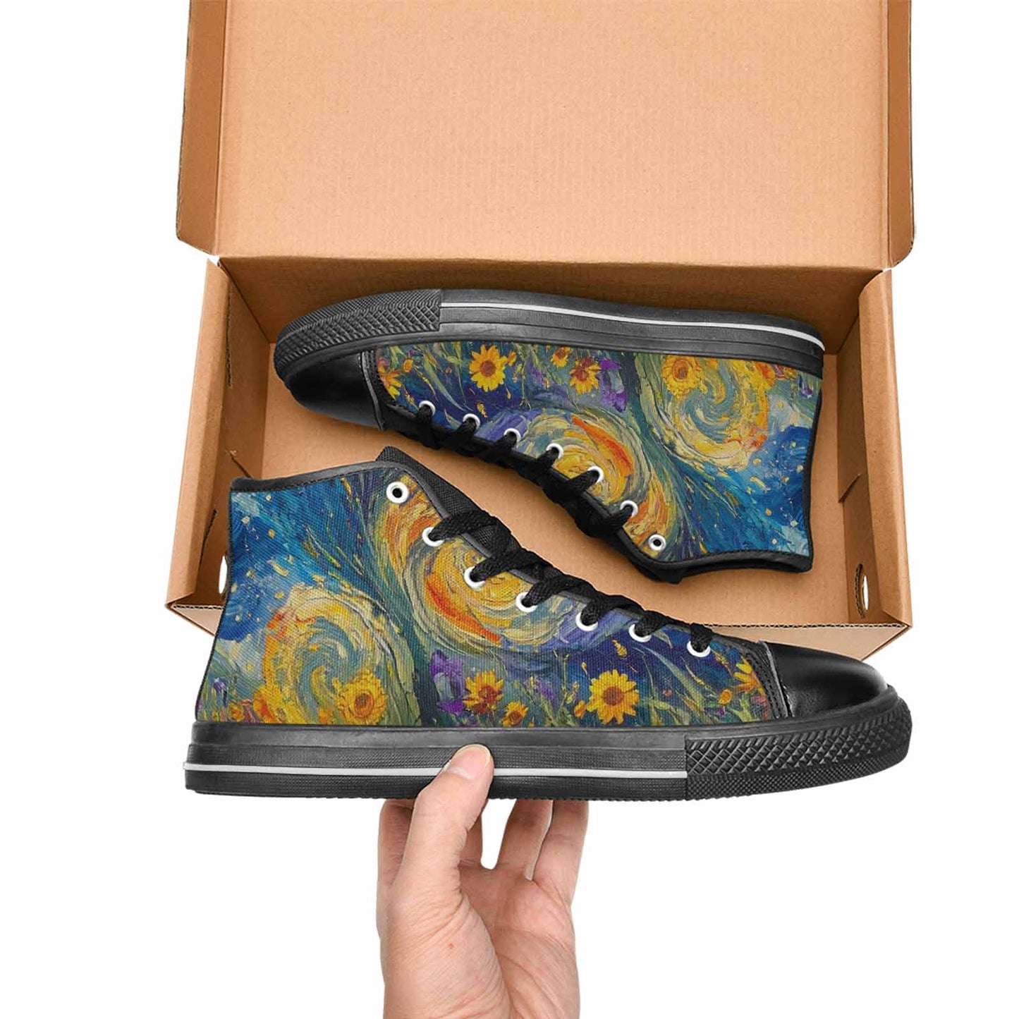 MEN'S Blend All Versions High Top Canvas Aesthetic Shoes