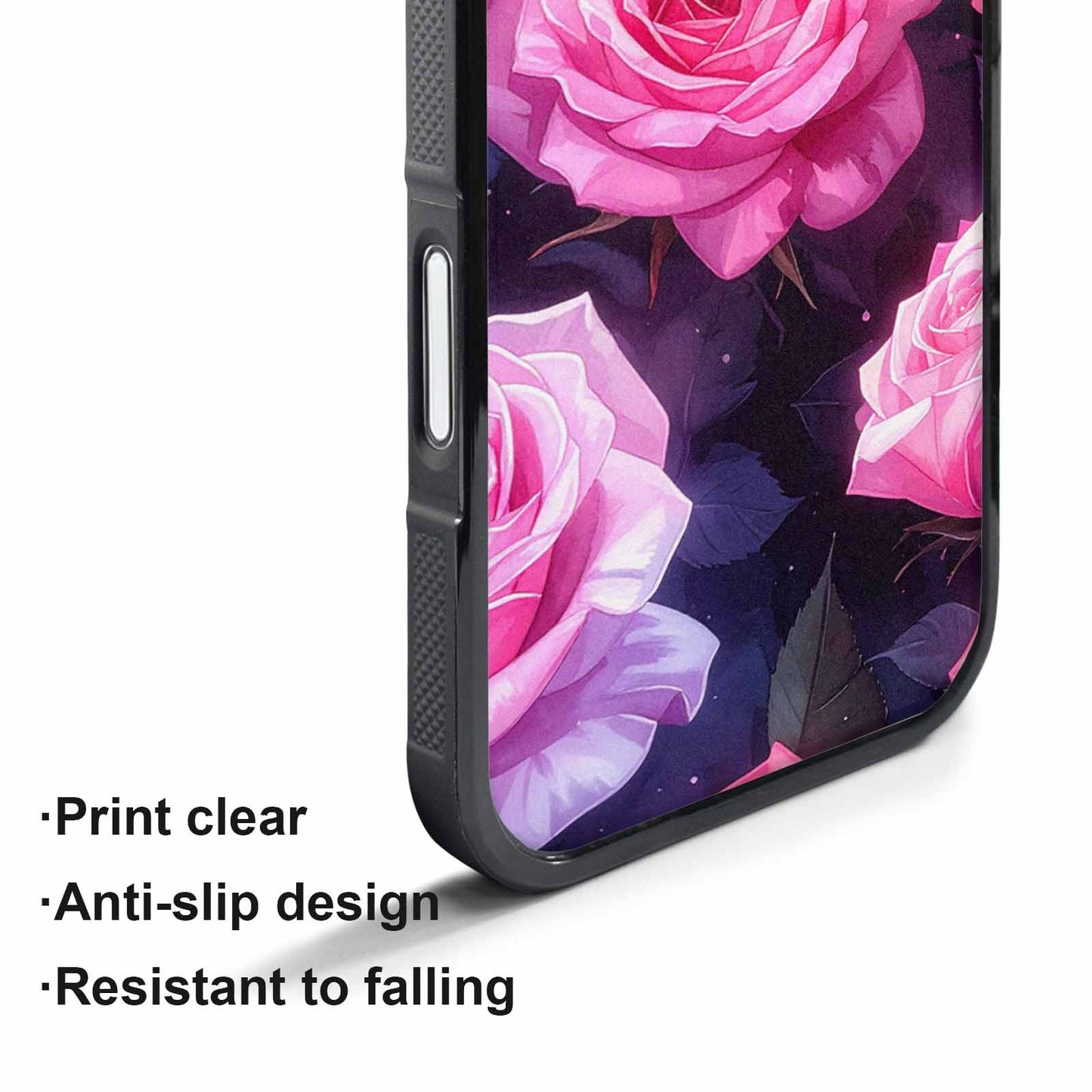 iPhone 17 Air Case — Watercolor Marble Rose Watercolor Abstract, Custom Made Phone Cover