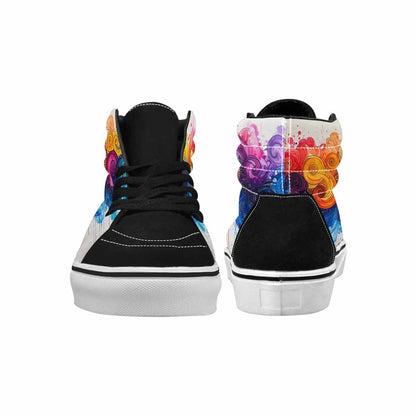 MEN'S Tie High Top Canvas Grunge Shoes