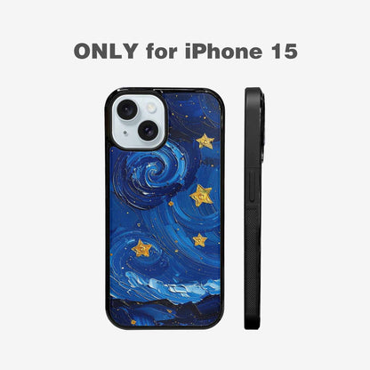 iPhone 15 Case — Starry Night Galaxy Custom, Custom Print Case Cover