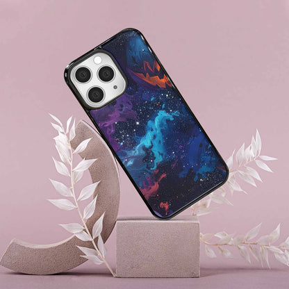 iPhone 15 Pro Max Case — Eamless Repeating Pattern Of Overlapping Pumpkin, Custom Designed Case Cover
