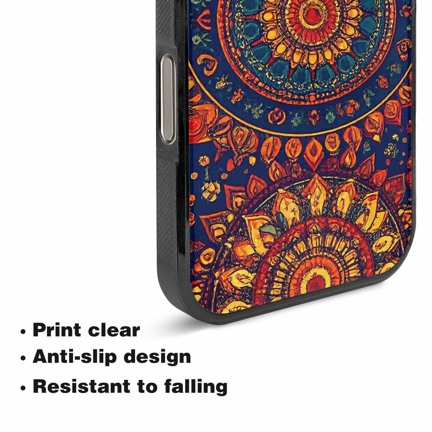 iPhone 16 Pro Max Case — Mandala Lions, Custom Print Case Cover