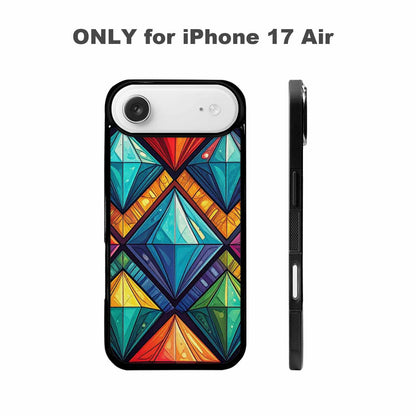 iPhone 17 Air Case — Vintage Summer Diamond Retro Vintage, Custom Phone Case