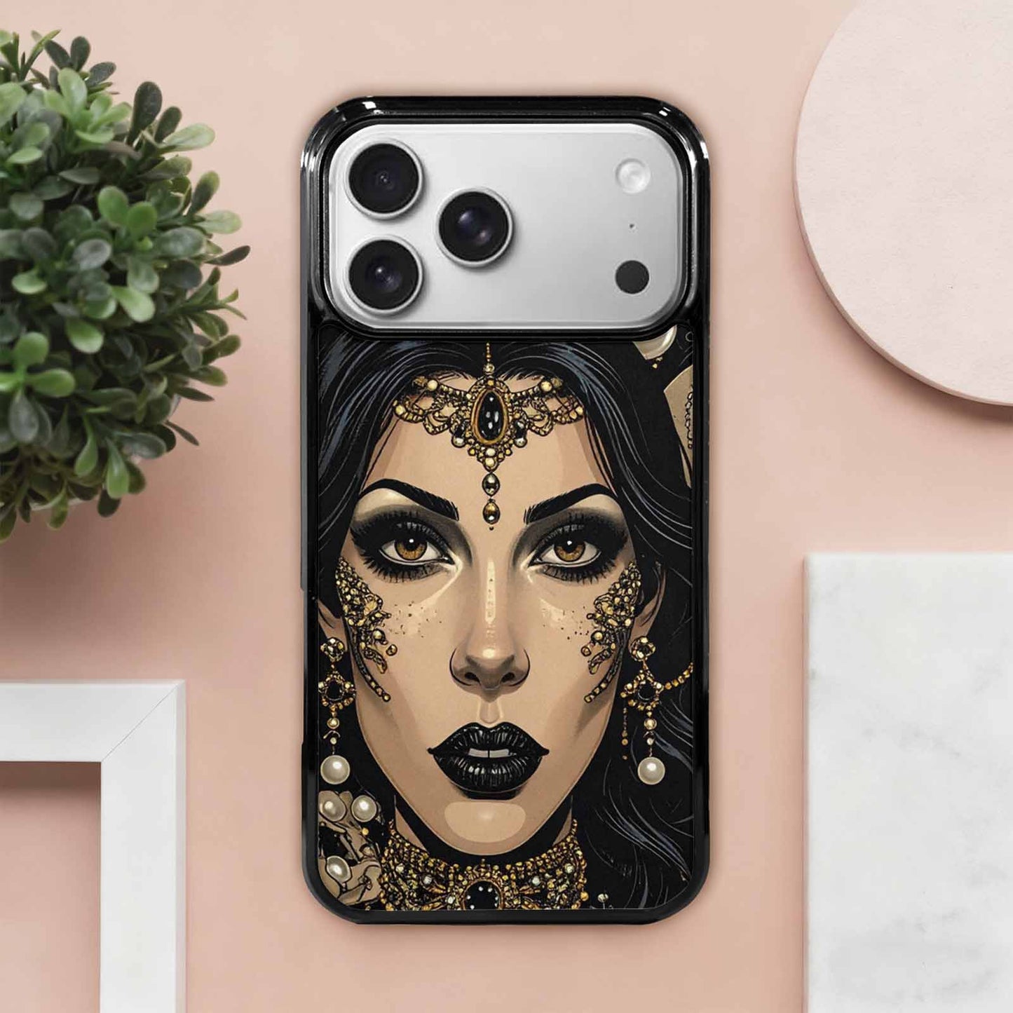 iPhone 17 Pro Max Case — Skull Dark Art Gothic Print Gothic, Original Design Phone Case