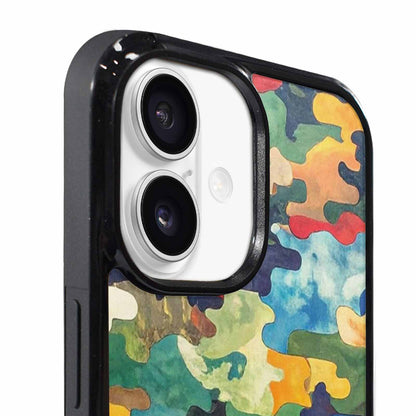 iPhone 17 Case — Camo Patches Full Color Camo, Personalized Phone Case