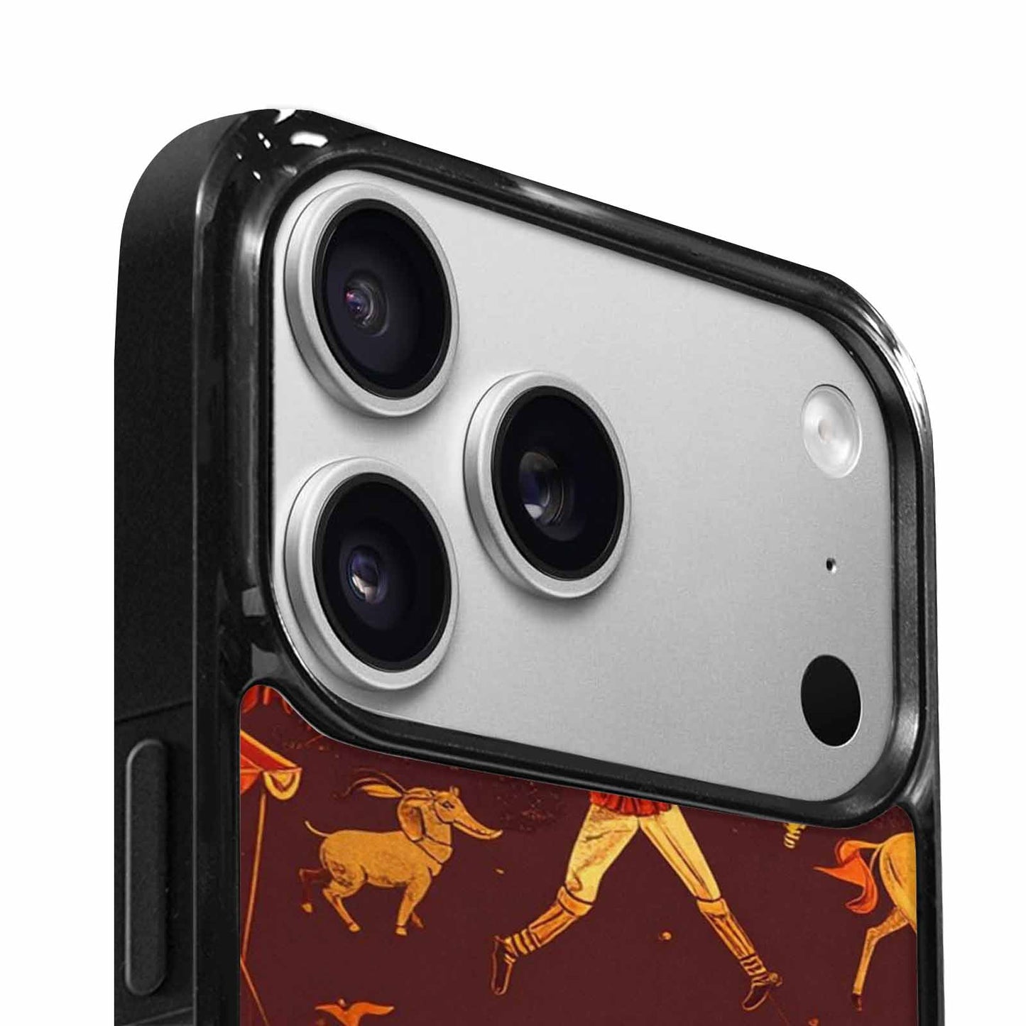 iPhone 17 Pro Case — Vintage Circus Art Pattern Retro Vintage, Customized Protective Case