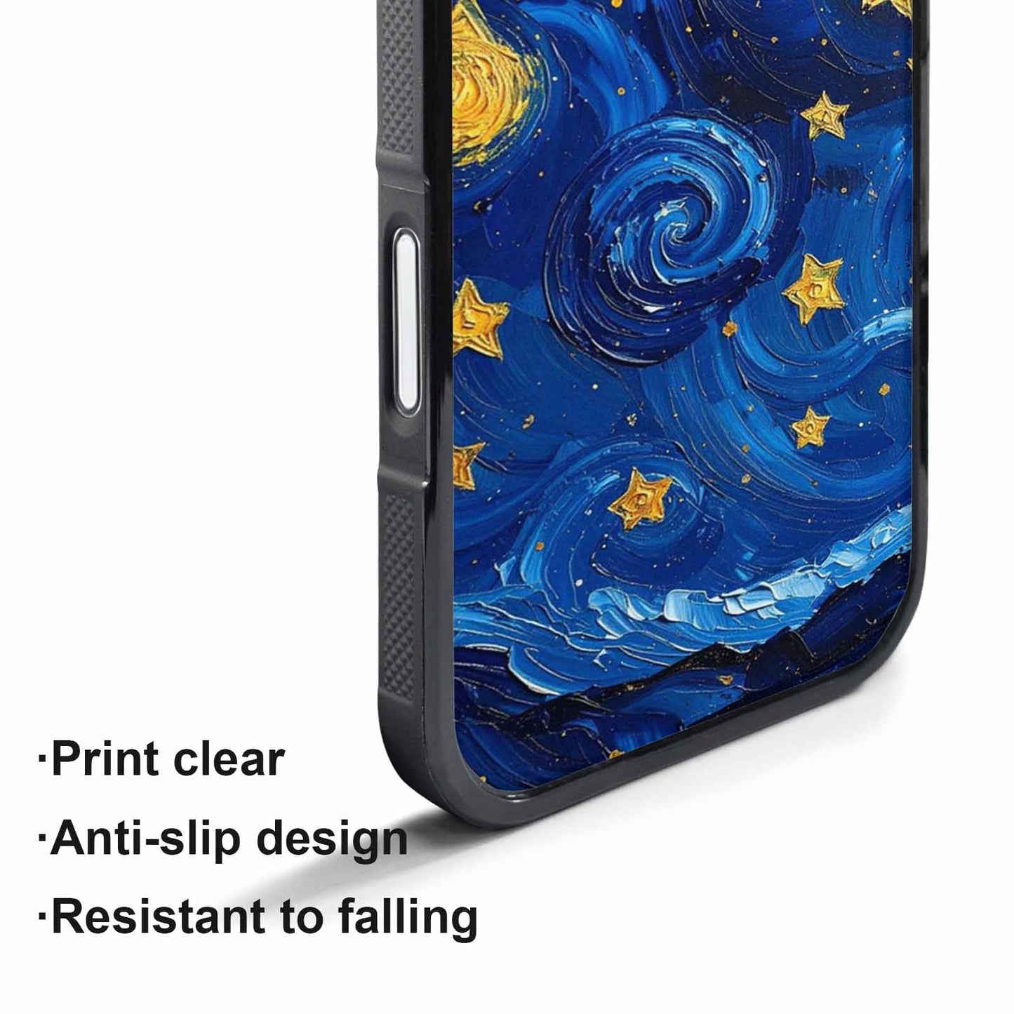 iPhone 17 Pro Case — Starry Night Galaxy Space, Custom Made Phone Cover