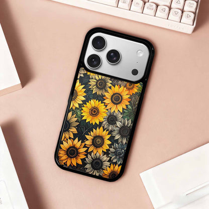iPhone 17 Pro Case — Blend Melt Them Together Small Floral, Custom Print Case Cover
