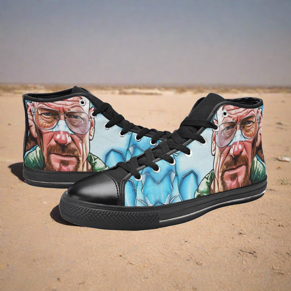 Phoenix Pink Cream Wearable Bold Art - Freaky Shoes