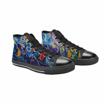 MEN'S Blend All Versions High Top Canvas Dreamcore Custom Sneakers