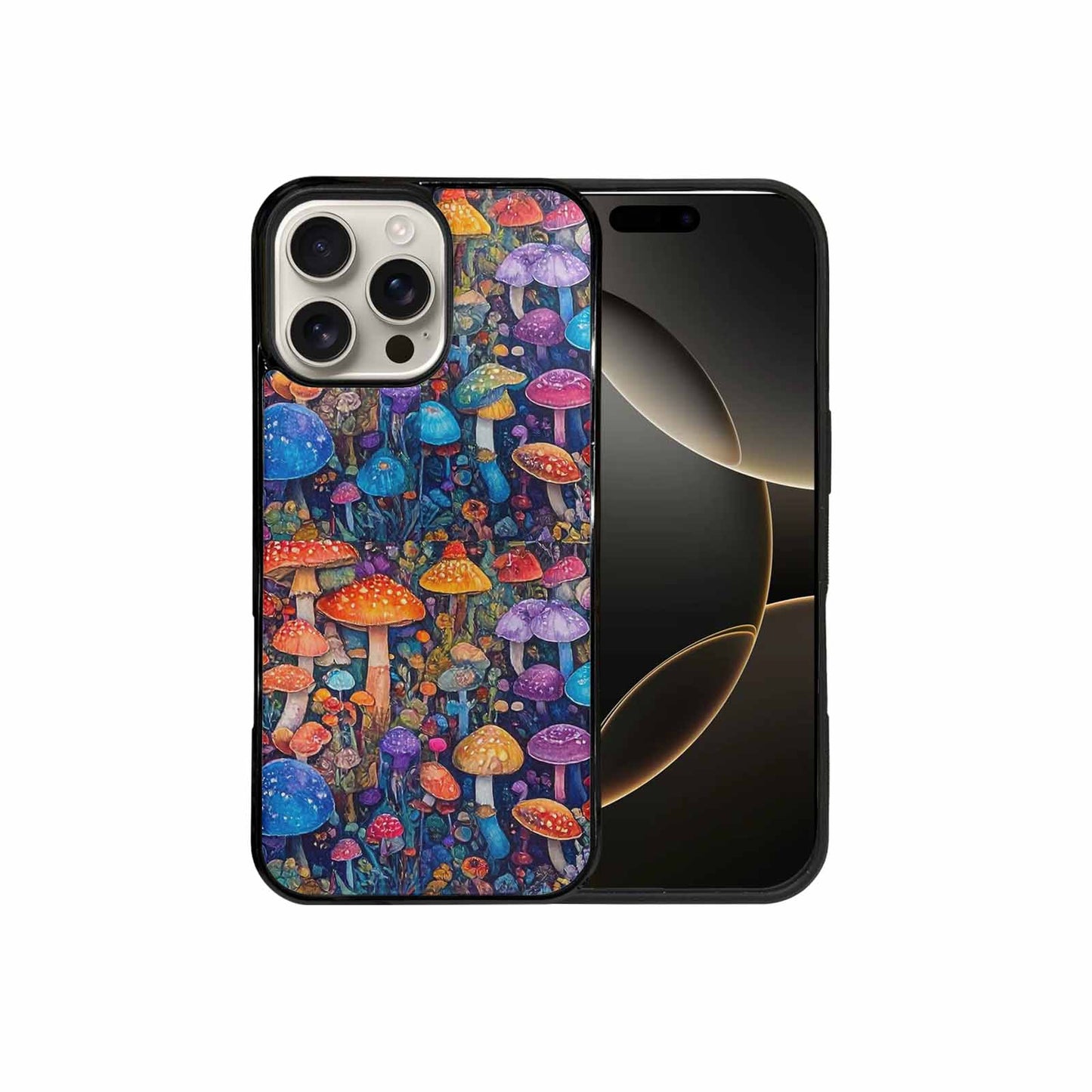 iPhone 16 Pro Max Case — Mushrooms General Mushrooms Pa, Unique Phone Case Design