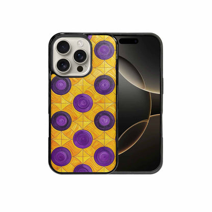 iPhone 16 Pro Case — Intersex Flag Color Theme Small Rainbow, Customized Protective Case