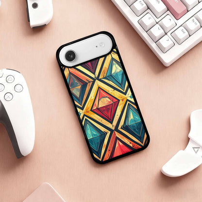iPhone 17 Air Case — Vintage Summer Diamond Retro Vintage, Customized Protective Case