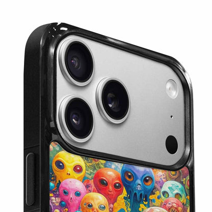 iPhone 17 Pro Case — Aliens Camomelting Aliens Patt E6l Alien, Custom Print Case Cover