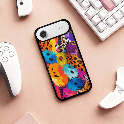 iPhone 17 Air Case — Full Color Vibrant Animal Print Animal, Custom Art Phone Cover