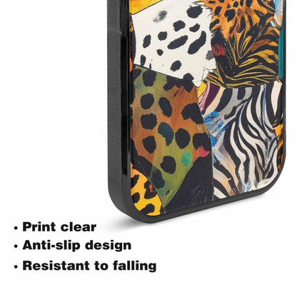 iPhone 15 Plus Case — Full Color Vibrant Animal Print Animal, Original Design Phone Case