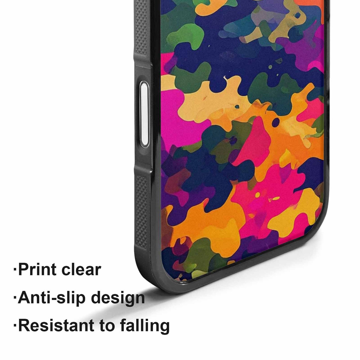 iPhone 17 Case — Small Military Camouflage Blotch Camo, Custom Designed Case Cover