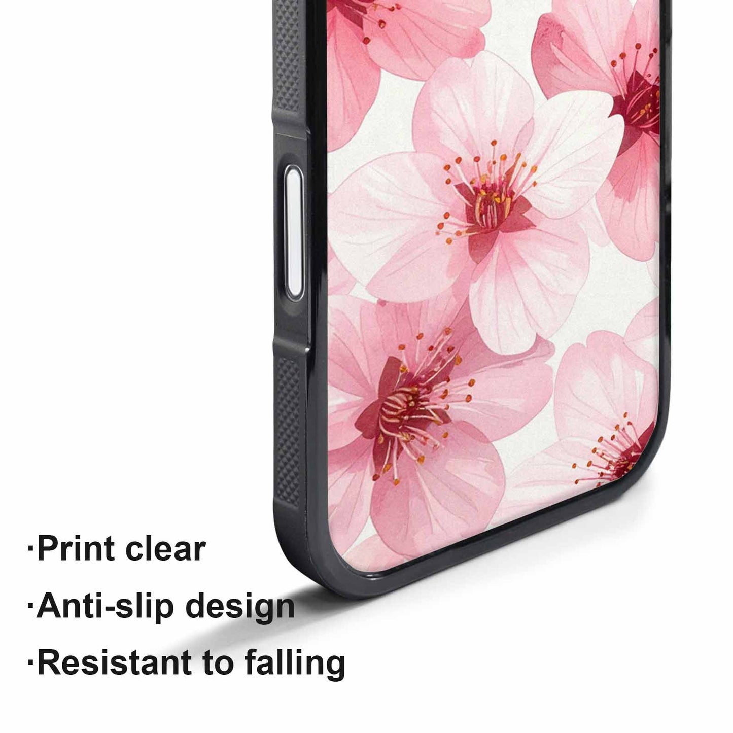 iPhone 17 Air Case — Japanese Cherry Blossom Pattern Sakura Floral, Custom Phone Case