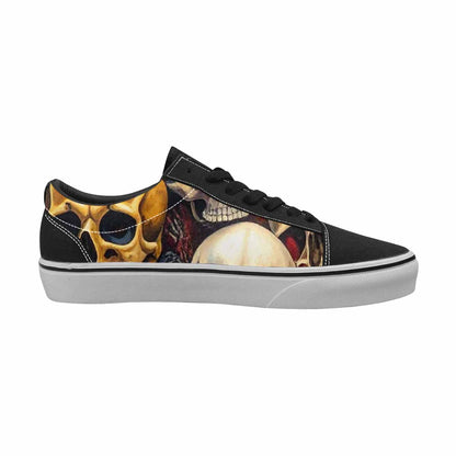 WOMEN'S Skulls Lace-Up Canvas Y2K Shoes