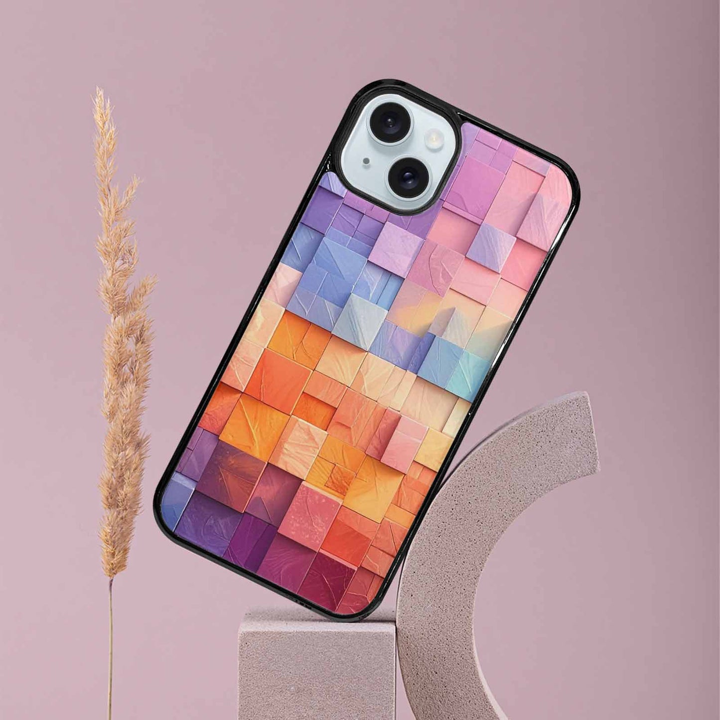 iPhone 15 Plus Case — Color Gradient Fade Pattern Hundreds Of, Custom Phone Case