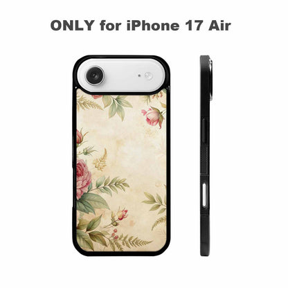 iPhone 17 Air Case — Vintage Botanical Art Pattern Floral, Custom Printed Phone Case