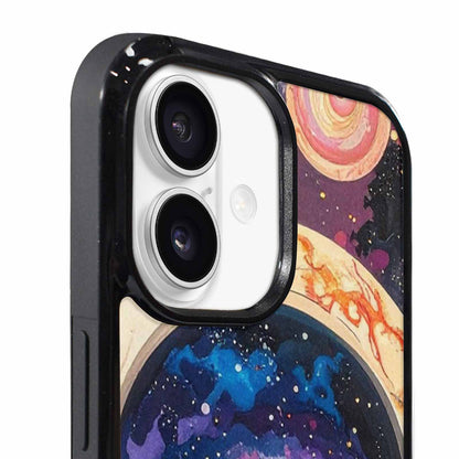iPhone 17 Case — Seamless Tileable Pattern Of Galaxy Space, Custom Printed Phone Case