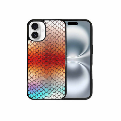 iPhone 16 Plus Case — Dark Snake Print Custom, Customized Protective Case