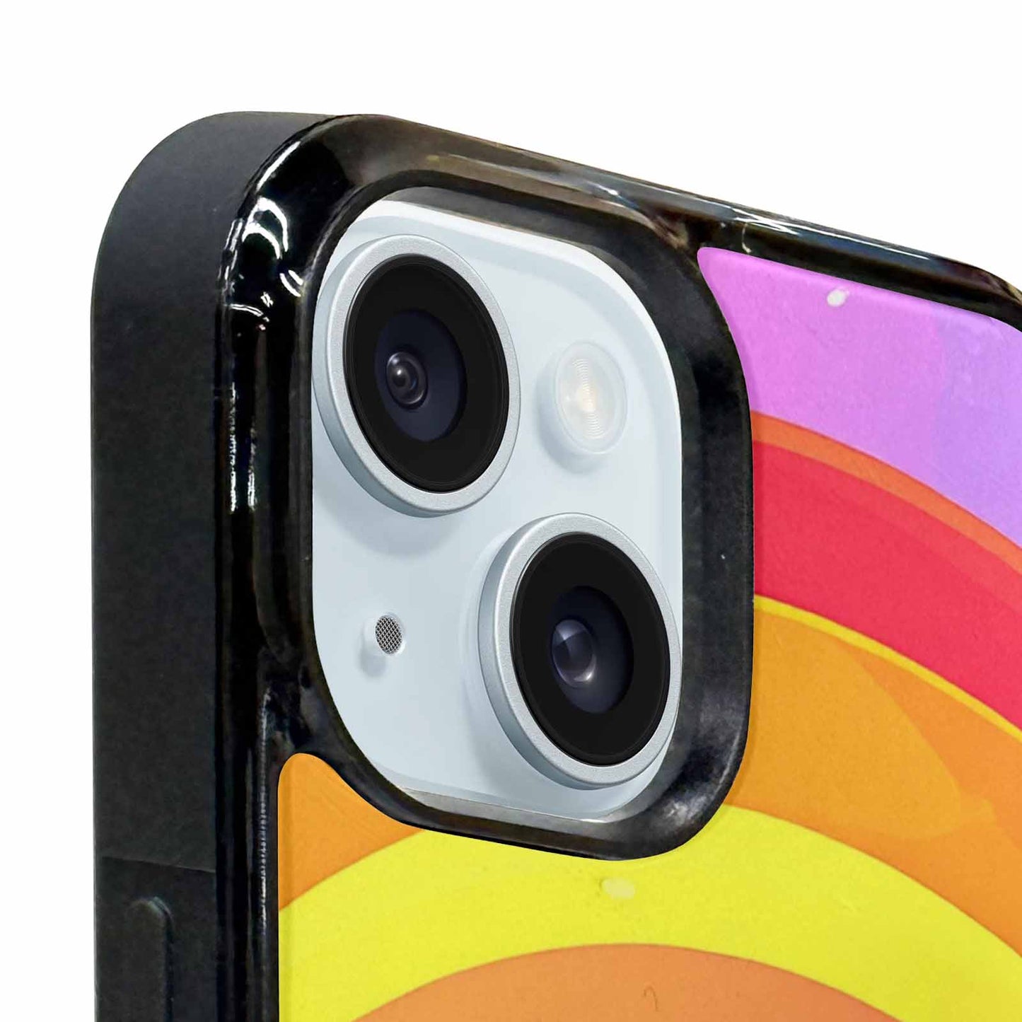 iPhone 15 Plus Case — Rainbow Pride, Custom Art Phone Cover
