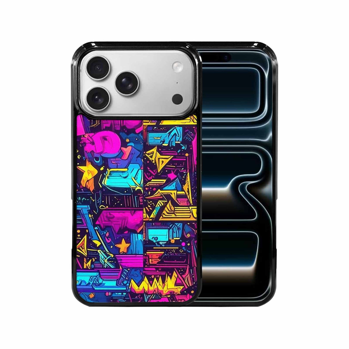 iPhone 17 Pro Max Case — Retro Motif Retro Motifs Retro Vintage, Custom Phone Case