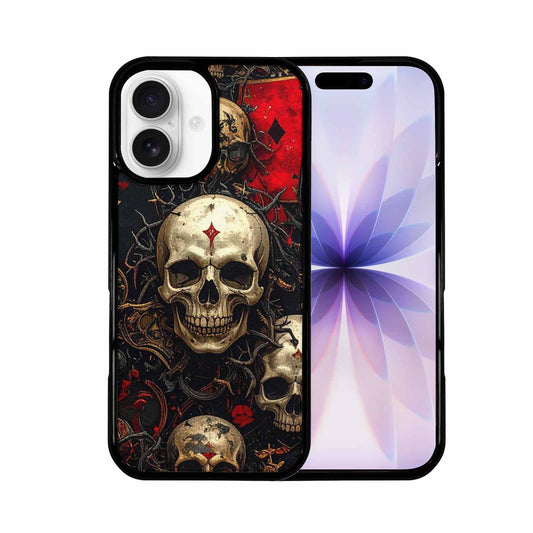 iPhone 17 Case — Skull Dark Art Gothic Print Gothic, Custom Print Case Cover