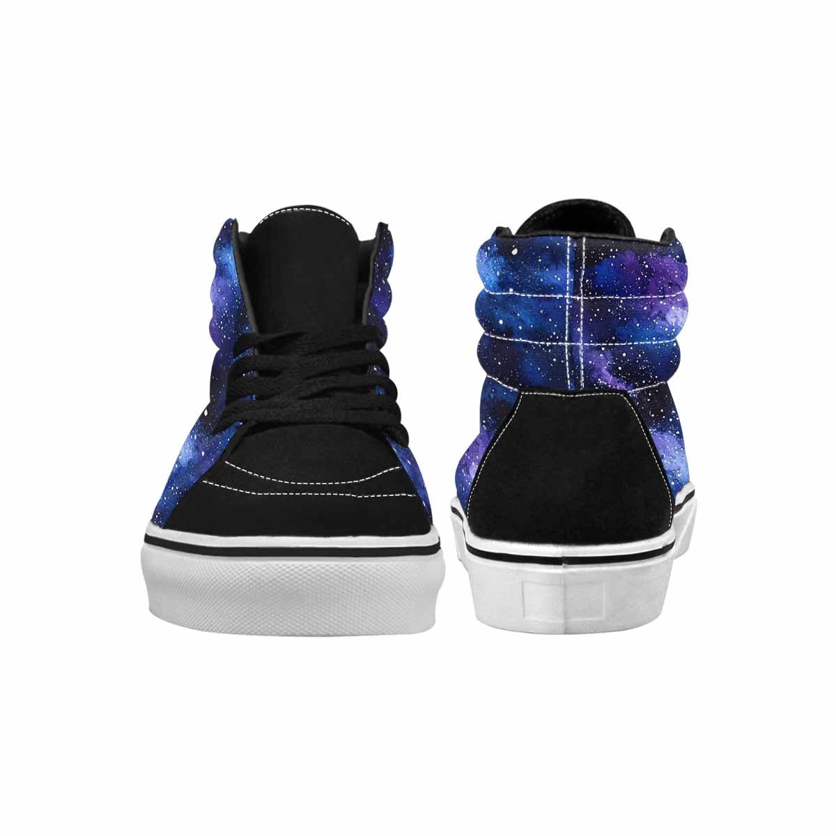 WOMEN'S Galaxy Art - High Top Canvas Vivid Custom Shoes
