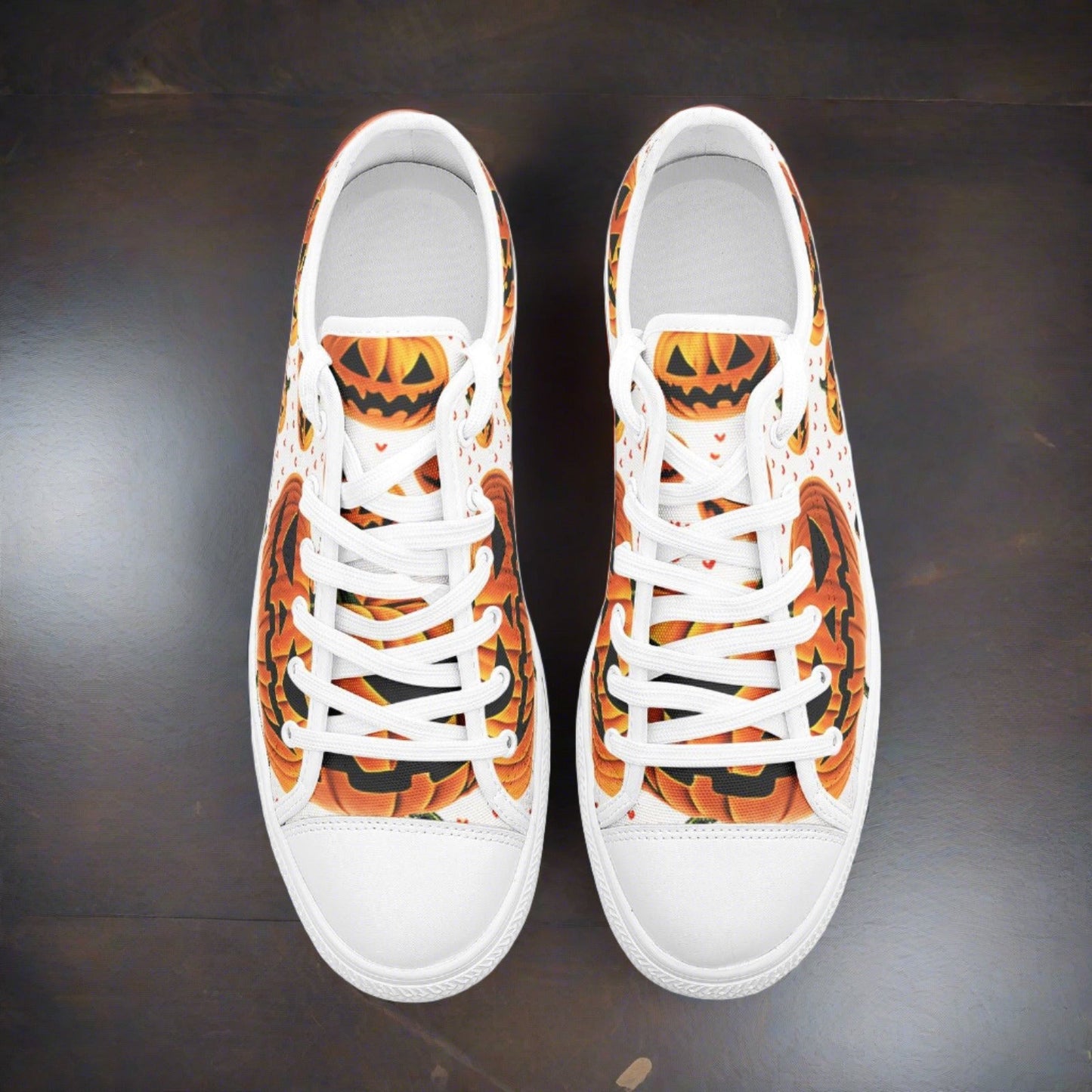 Chinese Dragon Orange Black Custom Bold Art - Freaky Shoes | Custom Art Sneakers