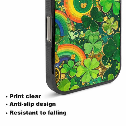 iPhone 16 Pro Max Case — St Patrick\'s Clover St Patrick\'s Clover, Custom Printed Phone Case