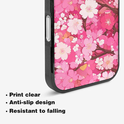 iPhone 16 Case — Cherry Blossom Branch Cherry Blo E7l, Unique Phone Case Design