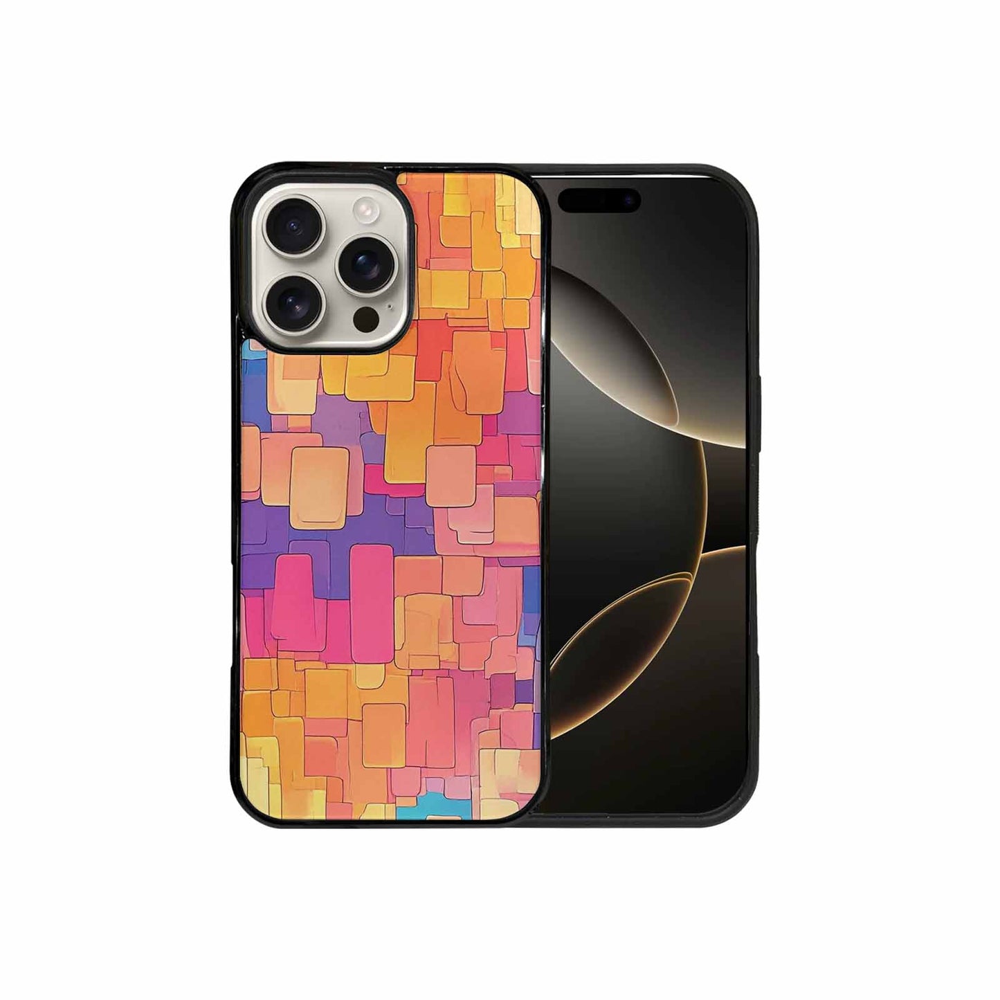 iPhone 16 Pro Max Case — Color Gradient Fade Pattern Hundreds Of, Custom Phone Case
