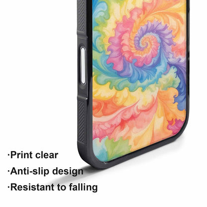 iPhone 17 Air Case — Tie Dye Swirls Tie Dye Tie, Custom Art Phone Cover