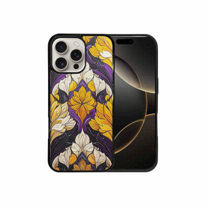 iPhone 16 Pro Max Case — Nonbinary Flag Color Theme Small Rainbow, Personalized Phone Case