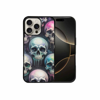 iPhone 16 Pro Max Case — Dark Black And White Color Tone, Personalized Phone Case