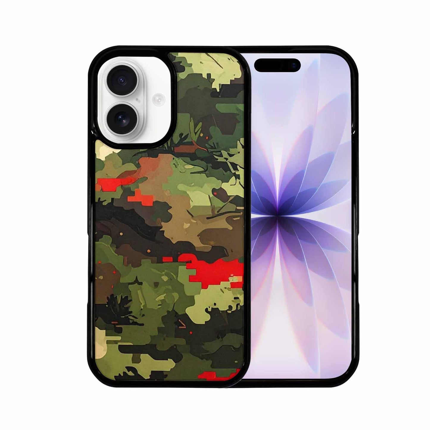 iPhone 17 Case — Small Military Camouflage Blotch Camo, Original Design Phone Case