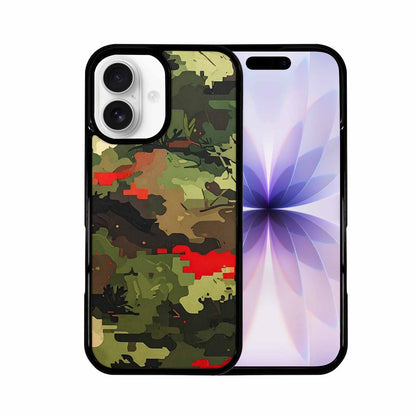 iPhone 17 Case — Small Military Camouflage Blotch Camo, Original Design Phone Case