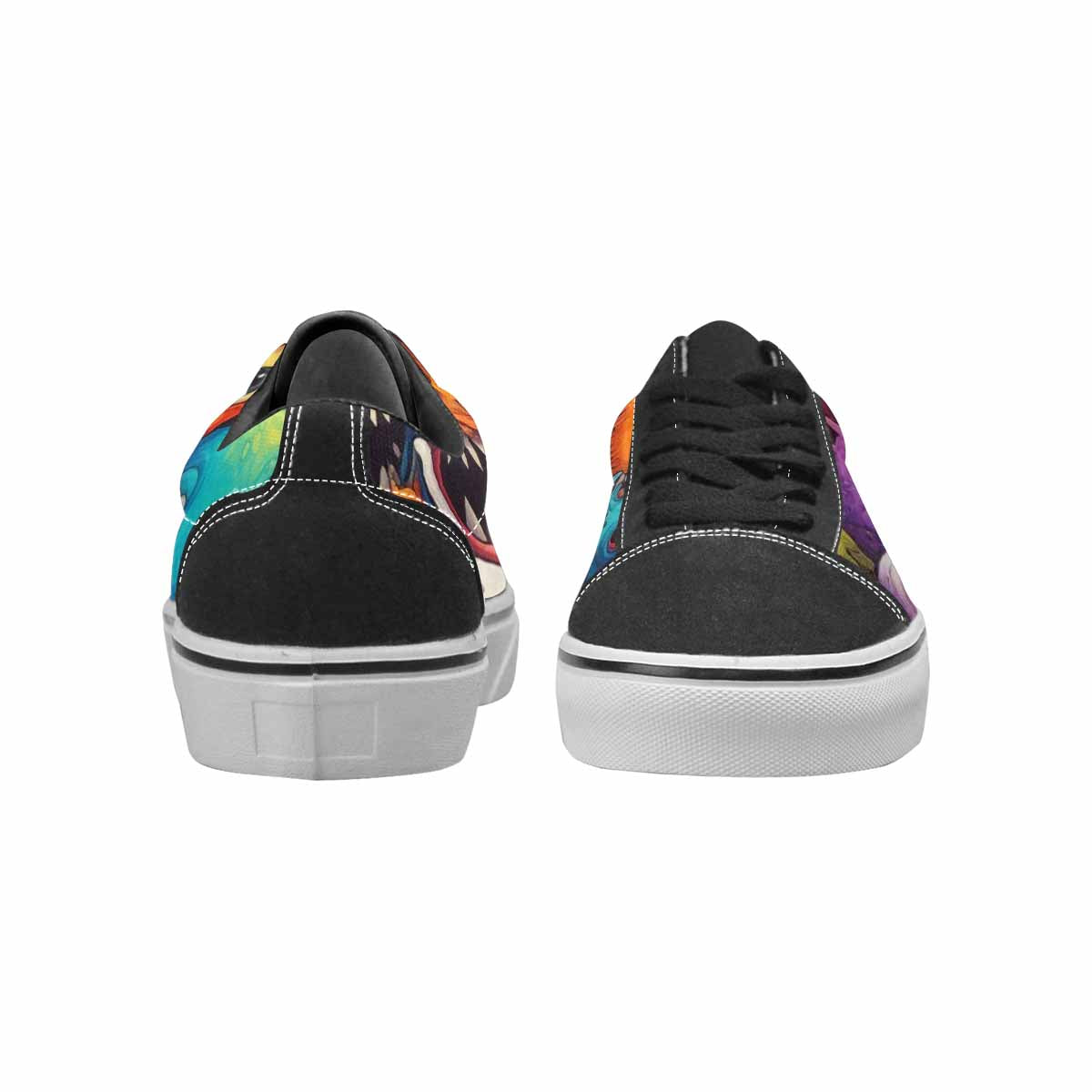 WOMEN'S Monsters (general) Cartoon Monst Lace-Up Canvas Dreamcore Shoes