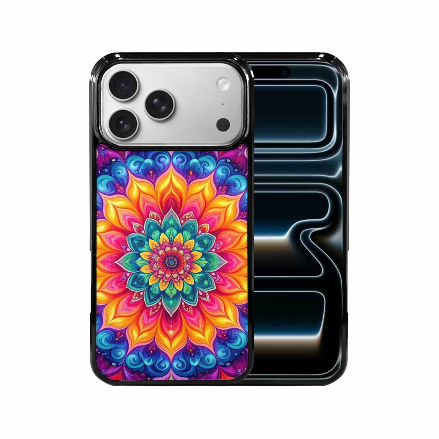 iPhone 17 Pro Max Case — Tie Dye Mandala Art Tie Dye, Custom Art Phone Cover
