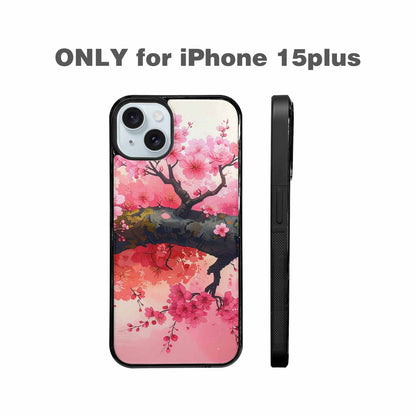 iPhone 15 Plus Case — Cherry Blossom Branch Cherry Blo 2n4, Original Design Phone Case