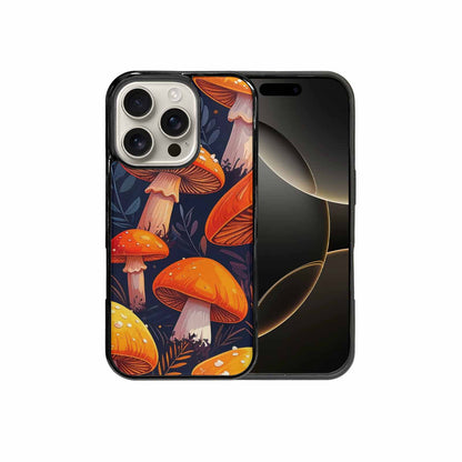 iPhone 16 Pro Case — Bold Autumn Mushroom Bold Autumn Mushroom, Custom Made Phone Cover