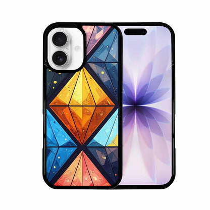 iPhone 17 Case — Vintage Summer Diamond Retro Vintage, Custom Art Phone Cover
