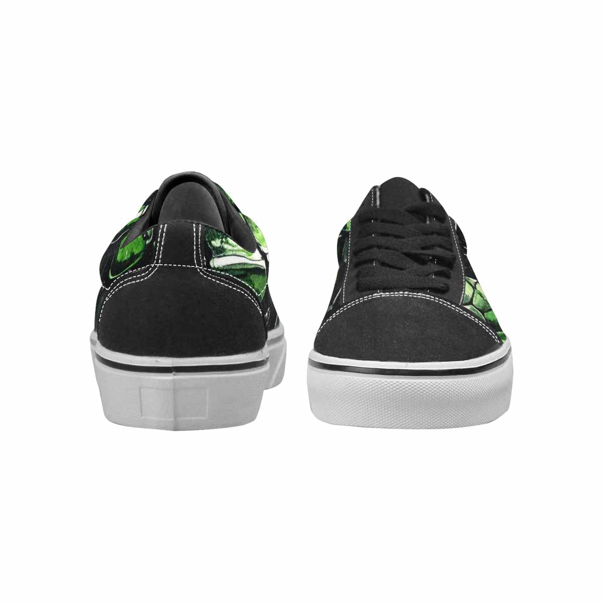 WOMEN'S Reptile Scale Lace-Up Canvas Y2K Shoes