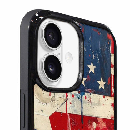 iPhone 17 Case — Patriotic Stars And Stripes Galaxy Space, Custom Art Phone Cover