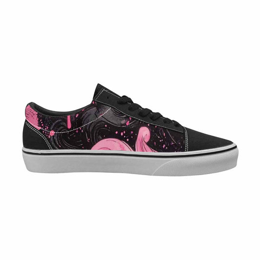 WOMEN'S Van Gogh Swirl Lace-Up Canvas Vibrant Chaos Sneakers