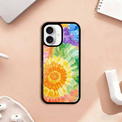 iPhone 17 Case — Small Tie Dye Swirl Tie Dye, Custom Made Phone Cover