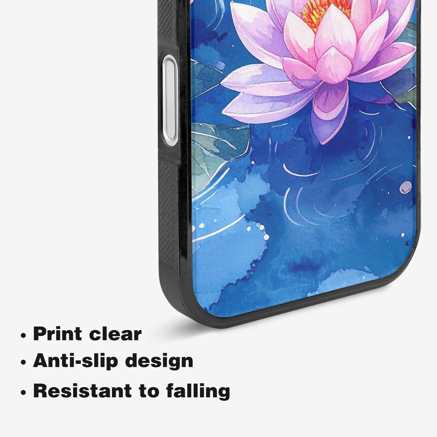 iPhone 16 Plus Case — Water Lilies Impressionist Custom Personalized Phone, Customized Protective Case